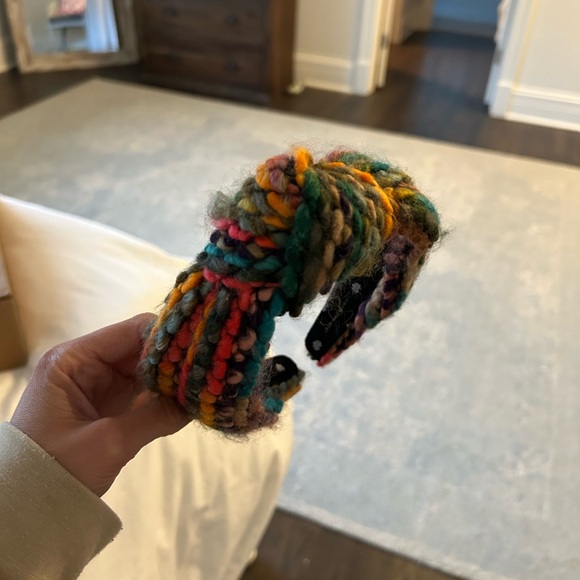 Lele Sadoughi multicolor knitted headband - Picture 2 of 3